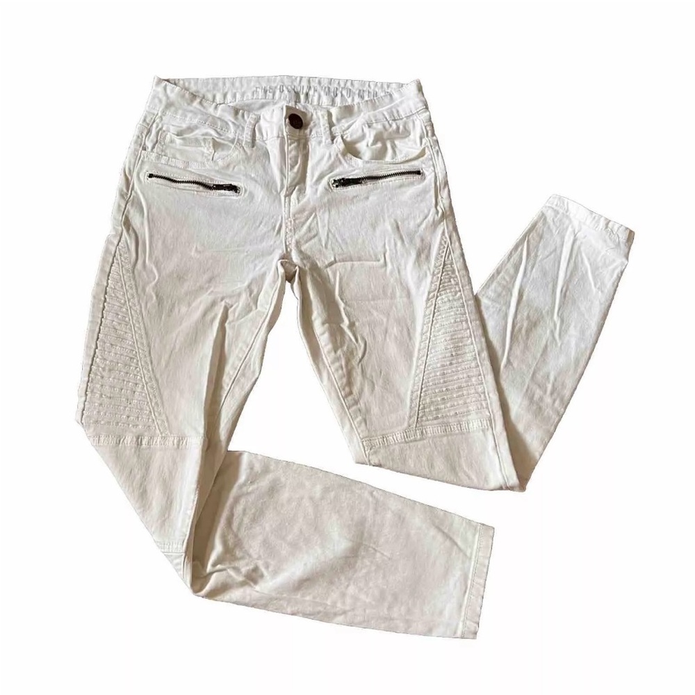 Nineteen 91 The Deluxe Moto Mid Rise Pants